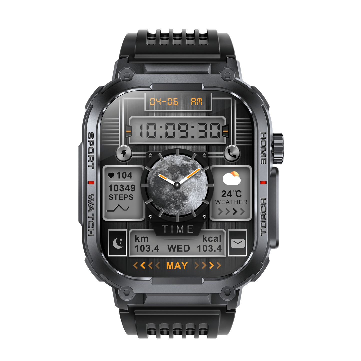 SMARTWATCH MECANICO MILITARY PRO M1