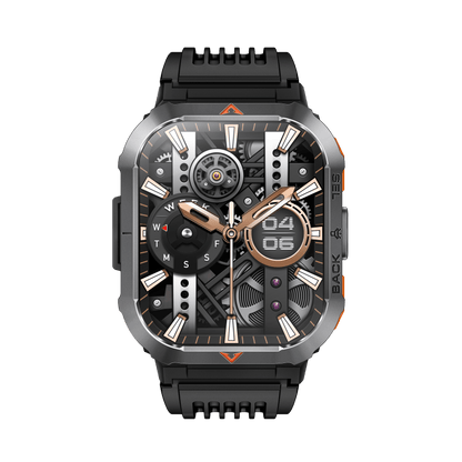 SMARTWATCH REX PRO MILITARY M5 + CORREA NARANJA GRATIS